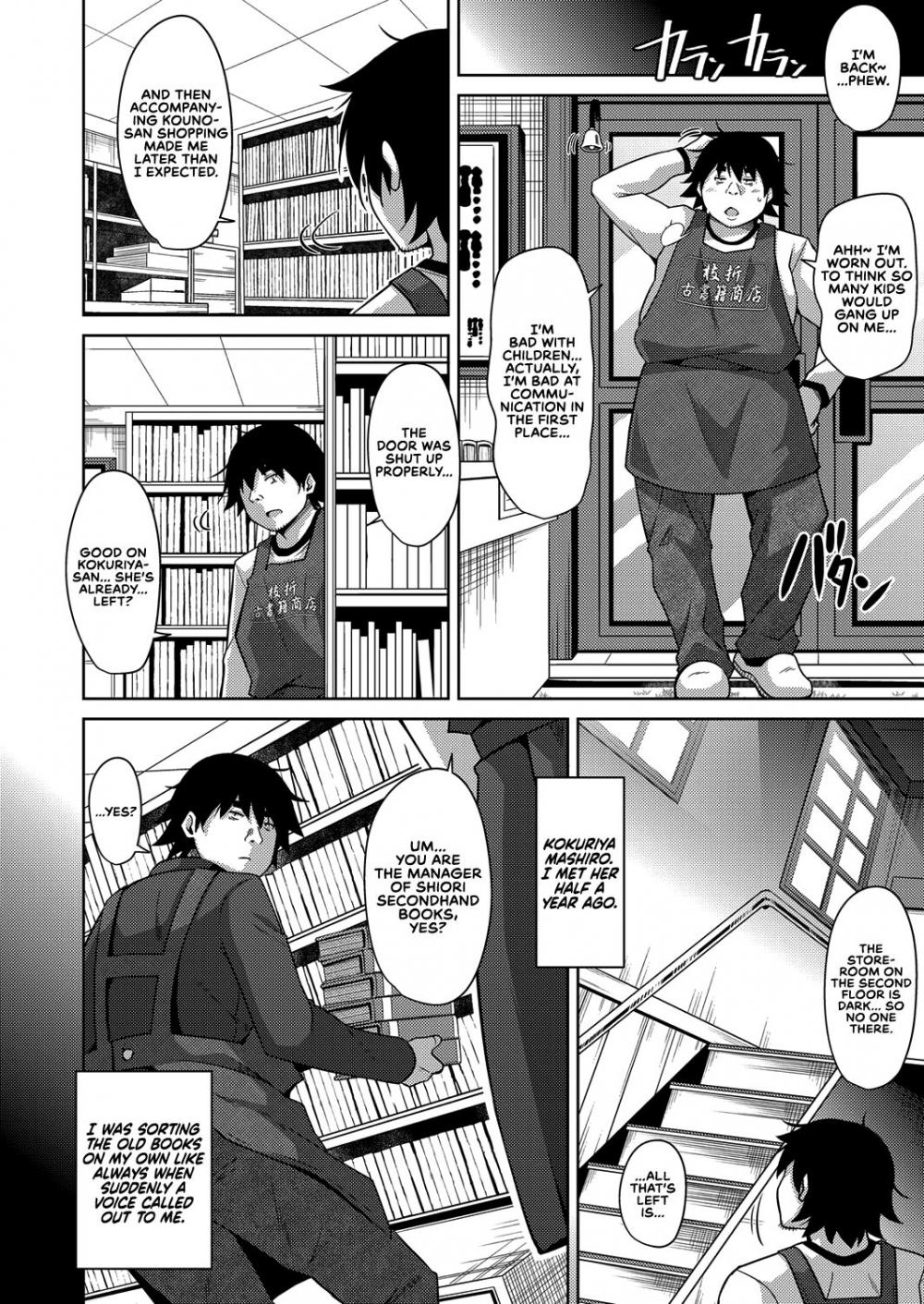 Hentai Manga Comic-A Bitch Rose Shrouded in Books-Read-7